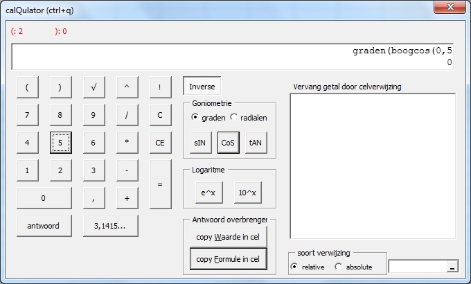 hjgsoft-excel-handigheidjes-calqulator